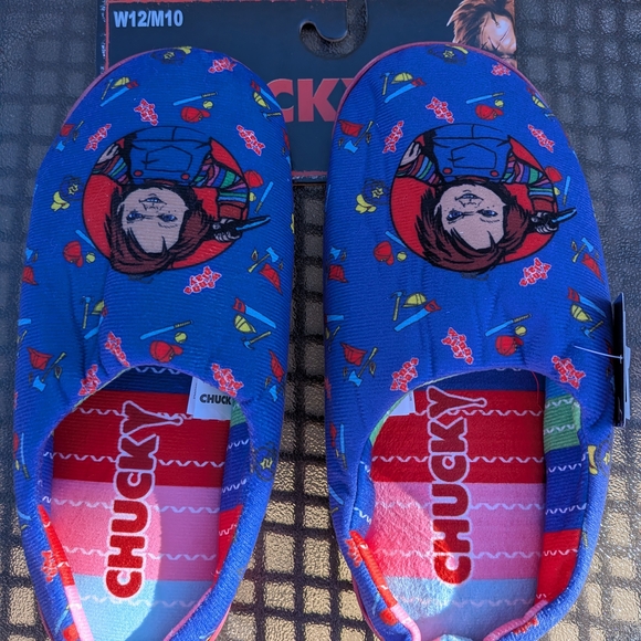 NWT CHUCKY SLIPPERS - Picture 1 of 2